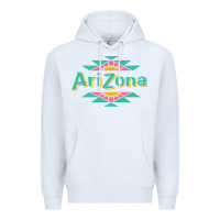White arizona tea Premium Hoodie - ArtMosaic