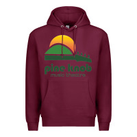 Burgundy pine knob music theatre Premium Hoodie - ArtMosaic