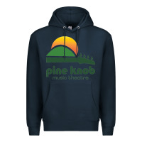 Navy pine knob music theatre Premium Hoodie - ArtMosaic