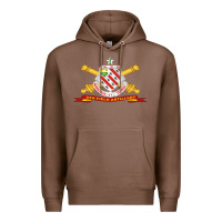 Chestnut 8th field artillery w br   ribbon 8th field artillery w br ribbon Premium Hoodie - ArtMosaic