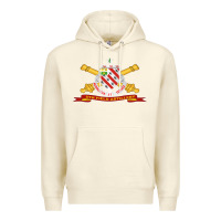 Sandshell 8th field artillery w br   ribbon 8th field artillery w br ribbon Premium Hoodie - ArtMosaic