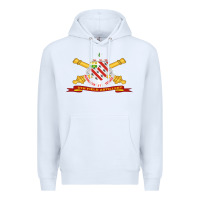 White 8th field artillery w br   ribbon 8th field artillery w br ribbon Premium Hoodie - ArtMosaic