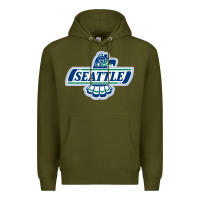 Army Green seattle thunderbirds, Premium Hoodie - ArtMosaic