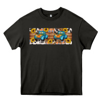 Asphalt Fall truck Heavy Core Tee - Artiststas