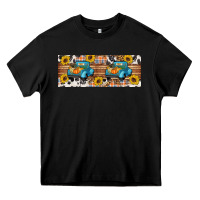 Black Fall truck Heavy Core Tee - Artiststas