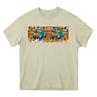 Mossy Fall truck Heavy Core Tee - Artiststas