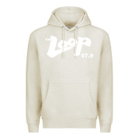 Oatmeal Heather The Loop 97.9 Illinois Radio Premium Hoodie - ArtMosaic