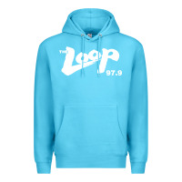 Ocean Blue The Loop 97.9 Illinois Radio Premium Hoodie - ArtMosaic