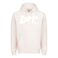 Pale Pink The Loop 97.9 Illinois Radio Premium Hoodie - ArtMosaic