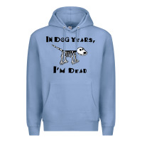 Colony Blue in dog years i'm dead t shirt Premium Hoodie - ArtMosaic