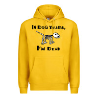 Lemon in dog years i'm dead t shirt Premium Hoodie - ArtMosaic