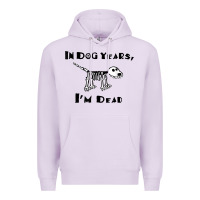 Lilac in dog years i'm dead t shirt Premium Hoodie - ArtMosaic