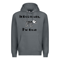 Rock in dog years i'm dead t shirt Premium Hoodie - ArtMosaic