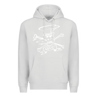 Dove Grey slash Premium Hoodie - ArtMosaic
