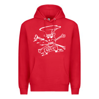 Red slash Premium Hoodie - ArtMosaic