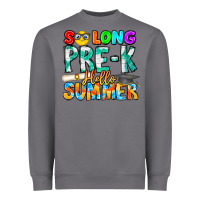 Storm So Long Pre K Hello Summer Heavyweight Sweatshirt - CowhideDigitalArt
