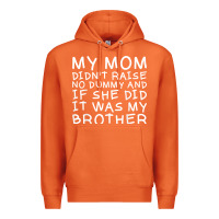Carrot my mom didn't raise no dummy tshirt as a funny saying t shirt Premium Hoodie - ArtMosaic