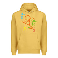 Antique Gold alan becker gaming gift Premium Hoodie - ArtMosaic