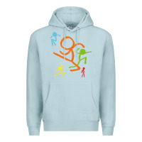 Blue Mist alan becker gaming gift Premium Hoodie - ArtMosaic