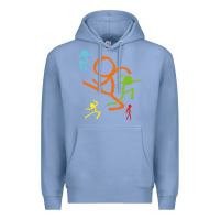 Colony Blue alan becker gaming gift Premium Hoodie - ArtMosaic