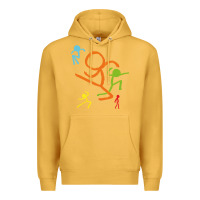 Mustard alan becker gaming gift Premium Hoodie - ArtMosaic