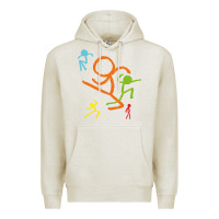 Oatmeal Heather alan becker gaming gift Premium Hoodie - ArtMosaic