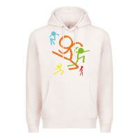 Pale Pink alan becker gaming gift Premium Hoodie - ArtMosaic