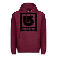 Burgundy burton Premium Hoodie - ArtMosaic