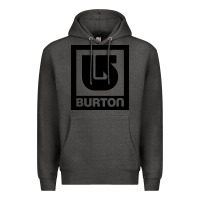 Charcoal Heather burton Premium Hoodie - ArtMosaic