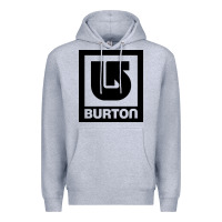 Heather Grey burton Premium Hoodie - ArtMosaic
