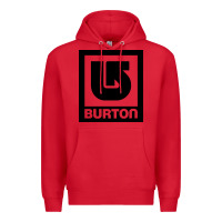 Red burton Premium Hoodie - ArtMosaic