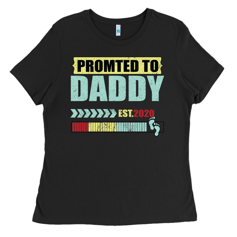 Promoted To Daddy Est 2020 Ladies Tee by Bettercallsaul | Teevron