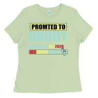 Matcha Promoted To Daddy Est 2020 Ladies Tee - Bettercallsaul