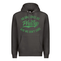 Smoke philly no one likes us and we don't care green text tank top Premium Hoodie - ArtMosaic