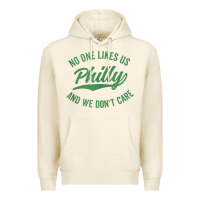 Tofu philly no one likes us and we don't care green text tank top Premium Hoodie - ArtMosaic