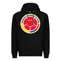 Black colombia Premium Hoodie - ArtMosaic