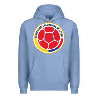 Colony Blue colombia Premium Hoodie - ArtMosaic