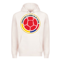 Pale Pink colombia Premium Hoodie - ArtMosaic