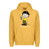Mustard charlie brownson Premium Hoodie - ArtMosaic