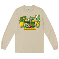 Mushroom St. Patrick's Day Teacher coffee cups Long Sleeve Tee - HowdyJamesFarm