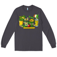 Smoke St. Patrick's Day Teacher coffee cups Long Sleeve Tee - HowdyJamesFarm