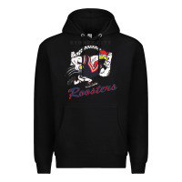 Black roosters-sydney city Classic Premium Hoodie - ArtMosaic