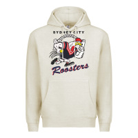 Oatmeal Heather roosters-sydney city Classic Premium Hoodie - ArtMosaic