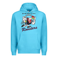 Ocean Blue roosters-sydney city Classic Premium Hoodie - ArtMosaic