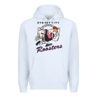 White roosters-sydney city Classic Premium Hoodie - ArtMosaic