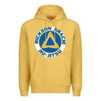 Antique Gold rickson gracie jiu jitsu Premium Hoodie - ArtMosaic