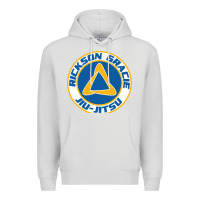 Dove Grey rickson gracie jiu jitsu Premium Hoodie - ArtMosaic