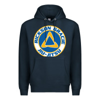 Navy rickson gracie jiu jitsu Premium Hoodie - ArtMosaic