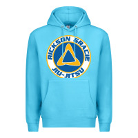 Ocean Blue rickson gracie jiu jitsu Premium Hoodie - ArtMosaic