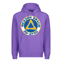 Purple rickson gracie jiu jitsu Premium Hoodie - ArtMosaic